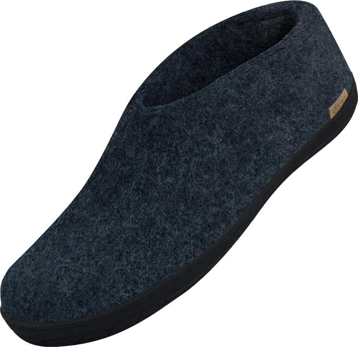 Immagine prodotto Glerups Pantofola nera con suola in gomma naturale (50)