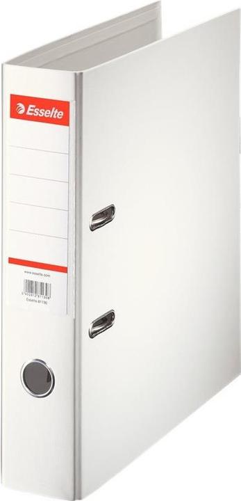 Image du produit Dymo Classeur en plastique standard, DIN A4, 75 mm, blanc Couverture intérieure et extérieure en film PP (A4, 75 mm, 1 pièce(s))
