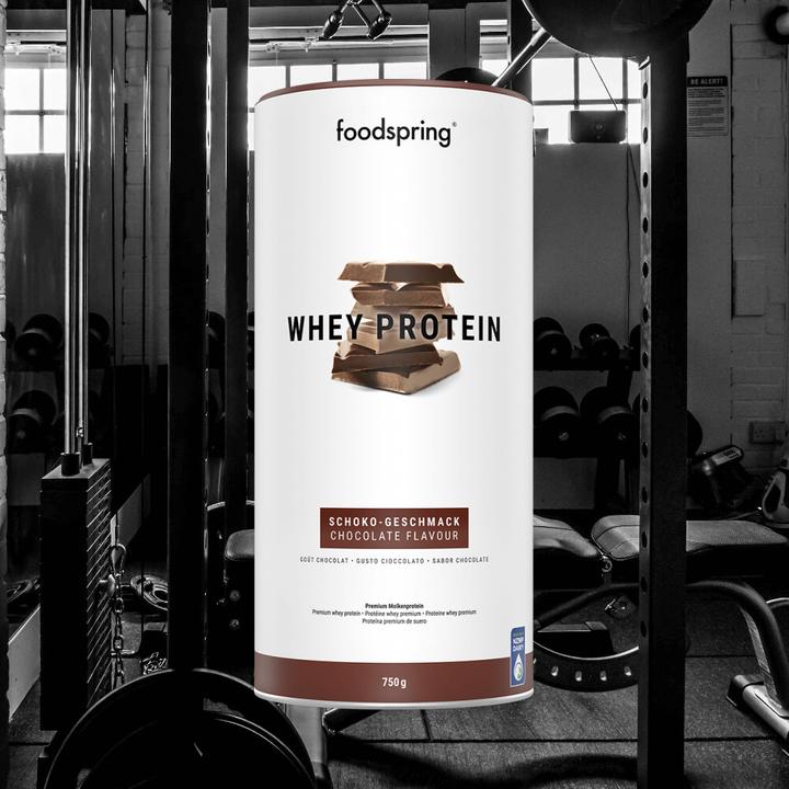 Actual product image Foodspring whey protein (Chocolate, 1 pcs., 750 g)