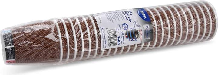 Image du produit Wimex.eu Gobelet en carton PREMIUM Ripple Wall 80mm 280ml M : 0,2L,8oz - 25 pièces (25 x)