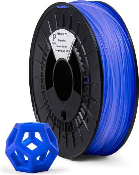 PPprint Filament P-721 signal blue 0.6kg 1.75mm (PP, 1.75 mm, 600 g, Blau)