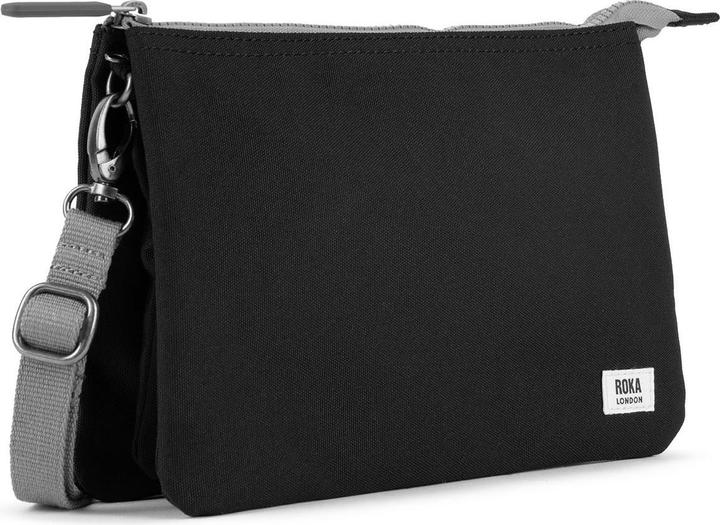 Actual product image Roka London Carnaby Crossbody XL Recycled Canvas