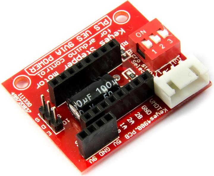 Image du produit Purecrea Carte de contrôle de moteur pas à pas unique A4988