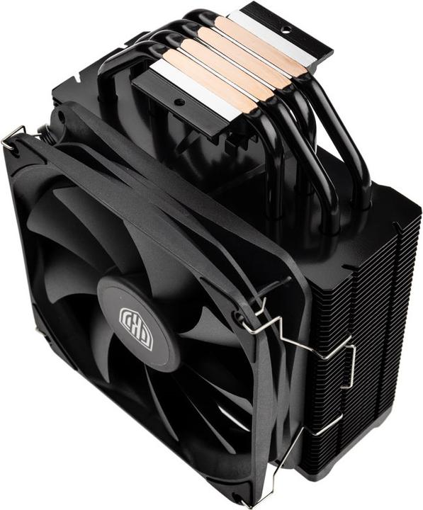 Actual product image Kolink Umbra EX180 Black Edition CPU Cooler - 120mm (157 mm)