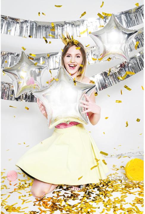 Actual product image Partydeco Confetti Cannon - Metallic Gold 40cm