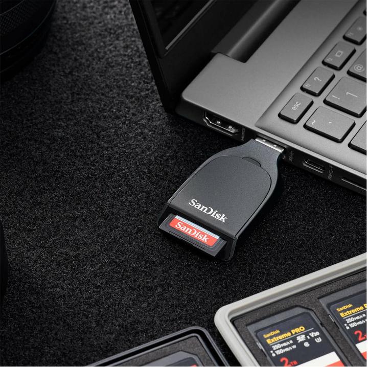 Immagine prodotto SanDisk QuickFlow SD Card USB-A Reader (USB 3.2)