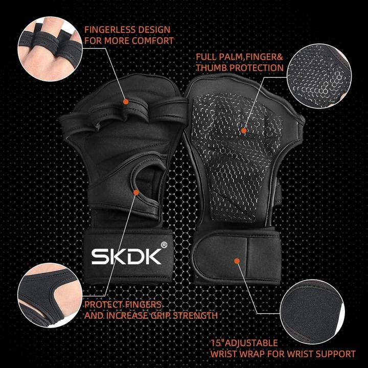 Image du produit Cbx Fitness-Handschuhe mit Handgelenkbandagen und Silikongel Grösse S (S)