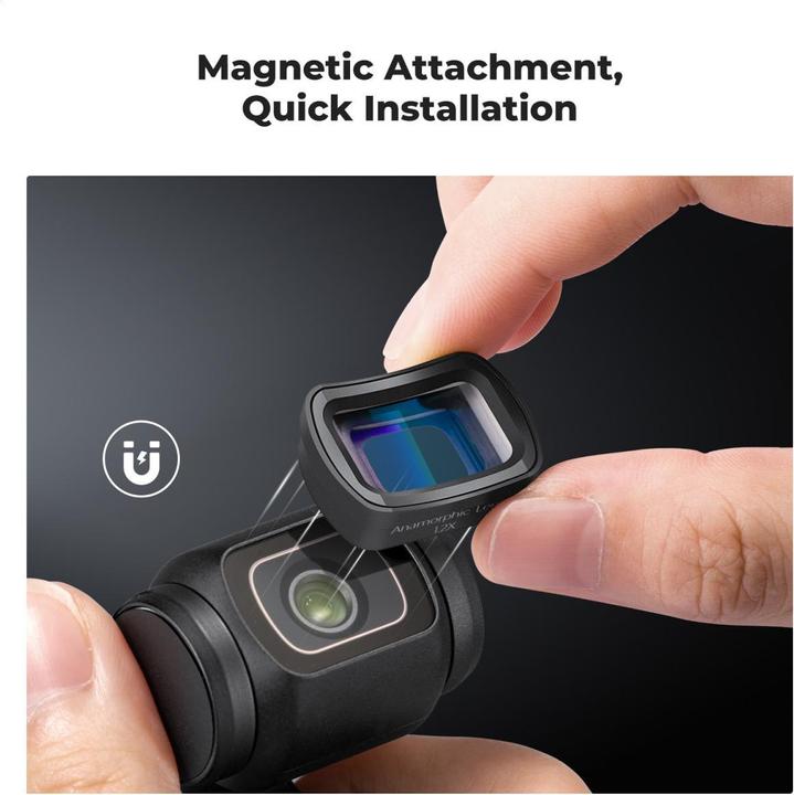 Image du produit K&F Concept 1.2x filtre anamorphique (DJI Osmo Pocket 3)