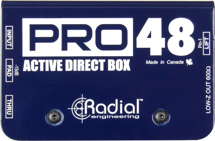 Actual product image Radial Pro48 (DI box)