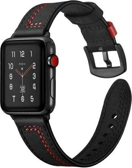 Produktbild Beline pasek Watch 22mm Casual czarny/black (22 mm, Kunststoff, ecological leather)