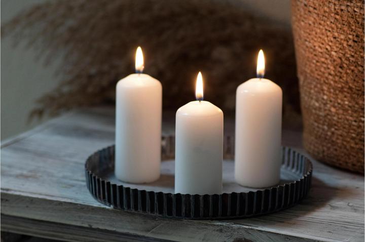Image du produit Balthasar Cylindre bougie blanche 6er (6 pcs)