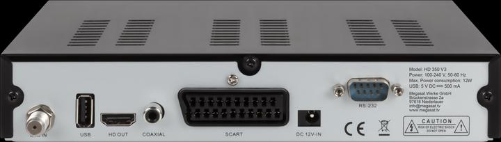 Actual product image Megasat HD 350 V3 - Satellite TV Receiver (4000 GB, DVB-S, DVB-S2)