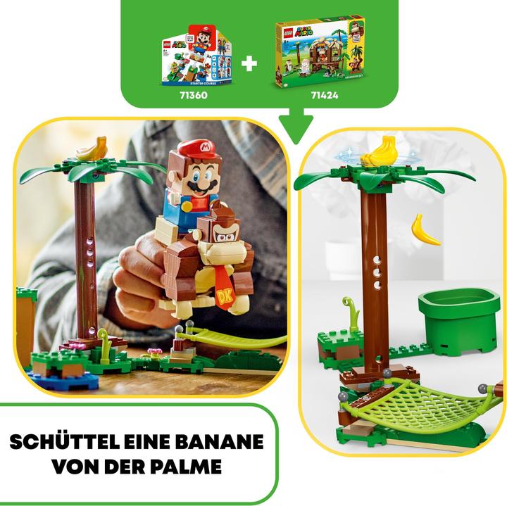 Immagine prodotto LEGO La casa sull'albero di Donkey Kong - Set di espansione (71424, LEGO Super Mario)