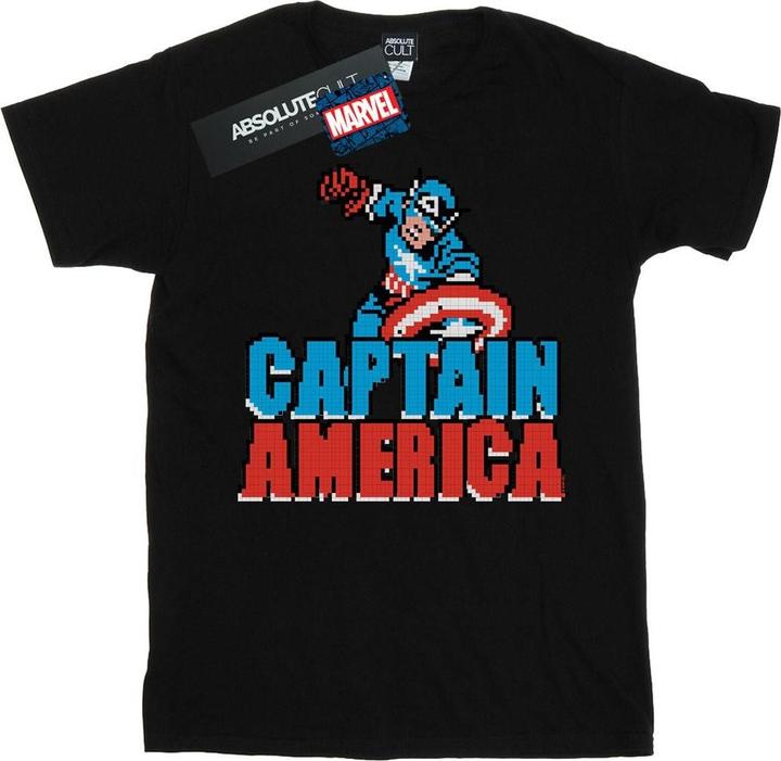 Immagine prodotto Captain America Pixelated Maglietta Uomo (3XL)