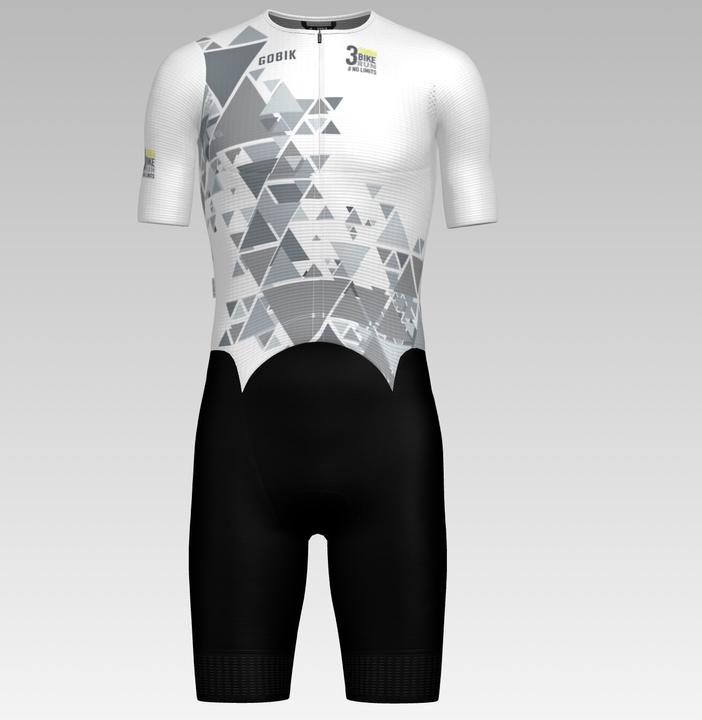 Actual product image Gobik Alligator 2.0 Trisuit Men black-white (S, M, L, XL)