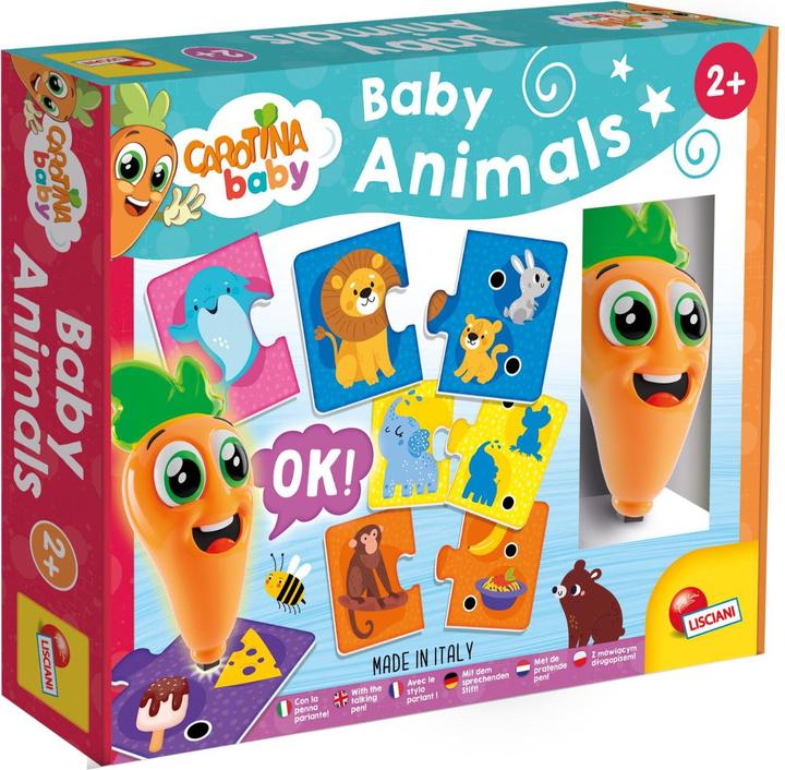 Immagine prodotto Lisciani Carotina Baby Penna Parlante Baby Animals