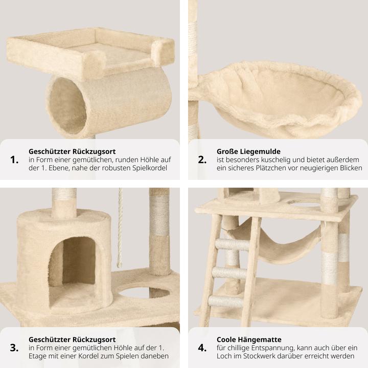 Image du produit tectake Stokeley (141 cm, Beige)