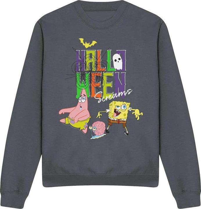 Spongebob Squarepants Screams Sweatshirt Halloween