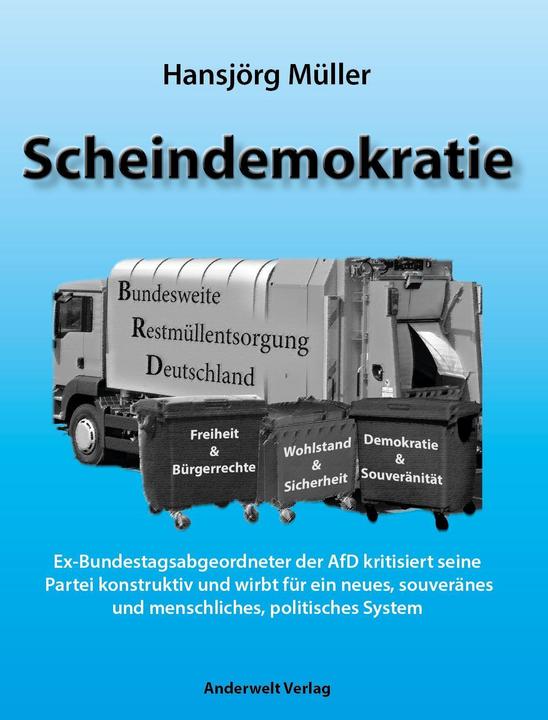 Actual product image Scheindemokratie (German, Hansjörg Müller, 2022)