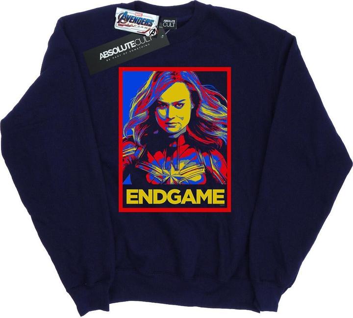 Avengers Endgame Captain Poster Sweatshirt Jungen