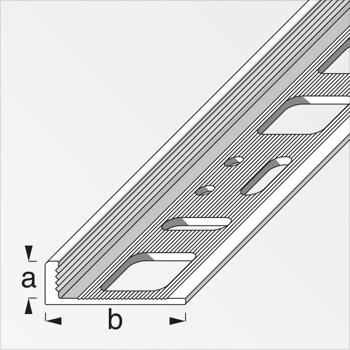 Produktbild Alfer Winkelprofil PVC 2.5m