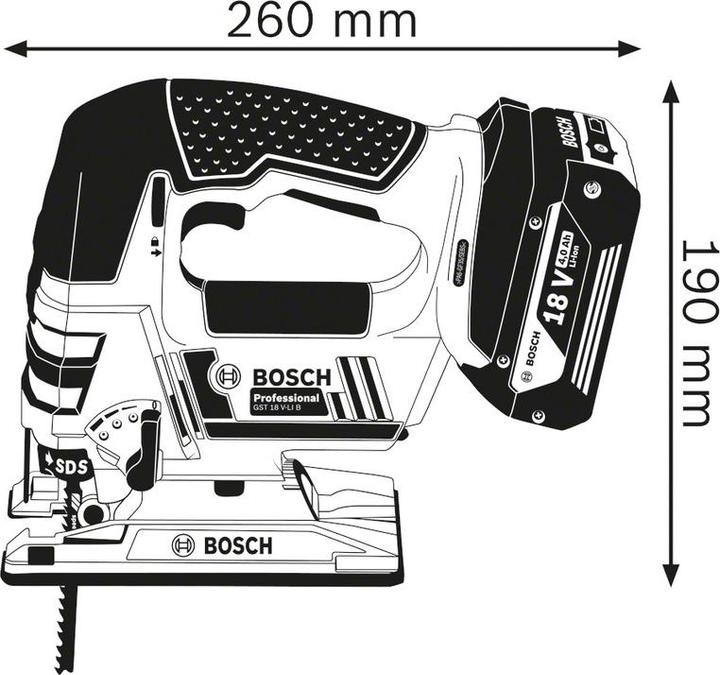 Produktbild Bosch Professional GST 18V-LI B