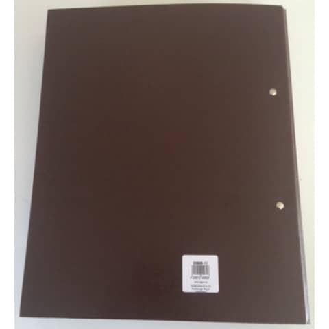 Immagine prodotto Pagna Raccoglitore ad anelli in cartone A4 marrone (A4, 70 mm)