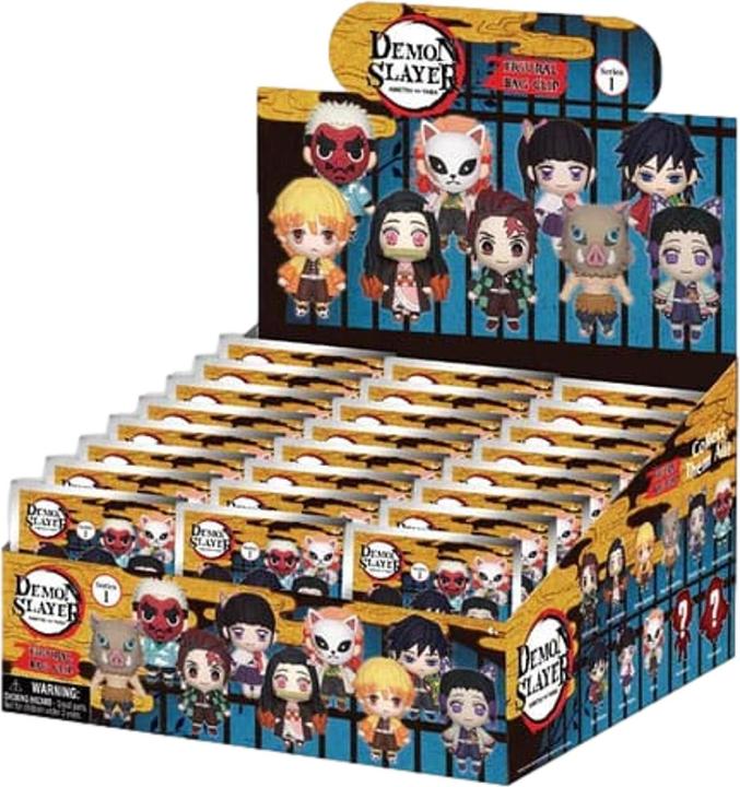 Image du produit Monogram Int. Demon Slayer: Kimetsu no Yaiba présentoir porte-clés sac à dos (24)
