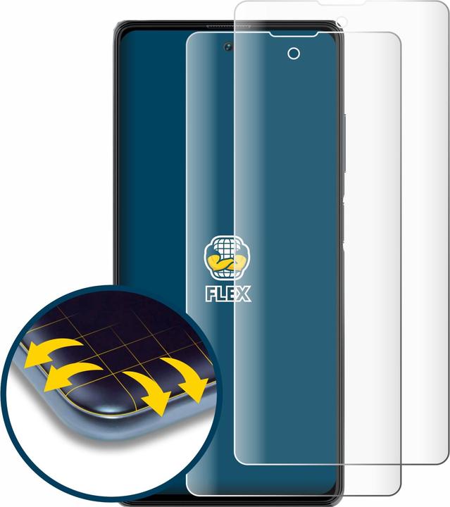 Produktbild BROTECT Full-Cover Displayschutz (2 Stück, Blackview A100)