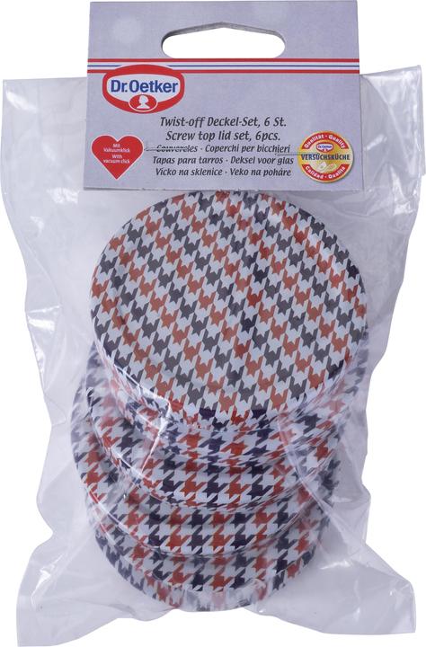 Image du produit Dr. Oetker Couvercle TO losange Ø73,5mm 6 pcs. (6 pcs, 0.56 l)