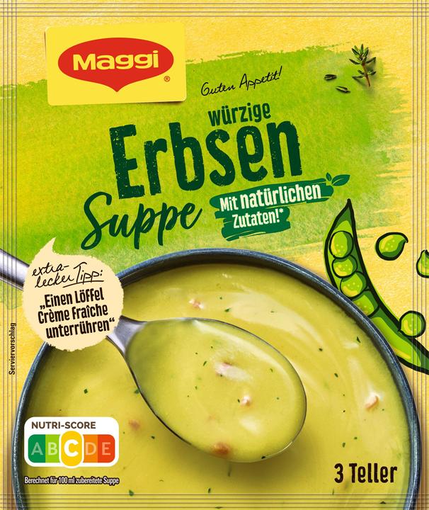 Image du produit Maggi BON APPETIT Soupe petits pois au lard, donne 750 ml (750 ml)