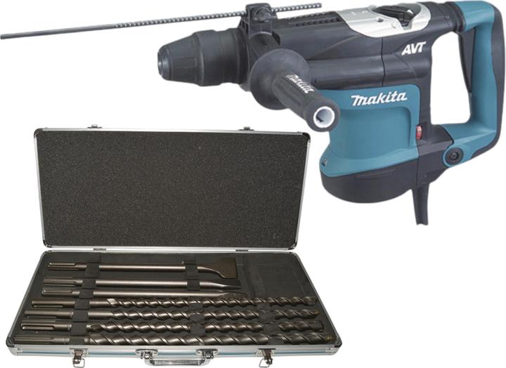 Actual product image Makita HR 3541 FCX combi hammer 850 watt SDS Max 5.7 J + case (Electrical connection)