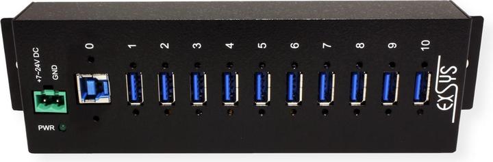 Actual product image Exsys Ex-1110hmvs (USB-B, 10 Ports)