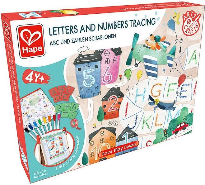 Produktbild Hape ABC und Zahlen Schablonen