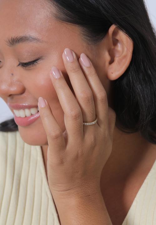 Produktbild Elli Bandring mit Kristallen (50, 925 Silber)
