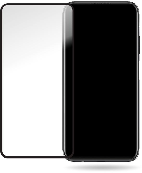 Actual product image Mobilize Black frame glass (1 Piece, Huawei P40)