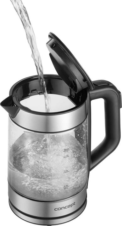 Produktbild Concept Czajnik Czajnik elektryczny szklany z regulacjš temperatury 1,7l RK4067 (1.70 l)