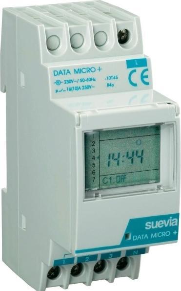 Orbis DIN rail timer DATA MICRO + 230V