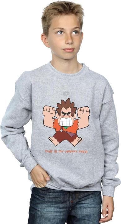 Image du produit Disney - Sweat WRECK IT RALPH HAPPY FACE - Garçon (152, 158)
