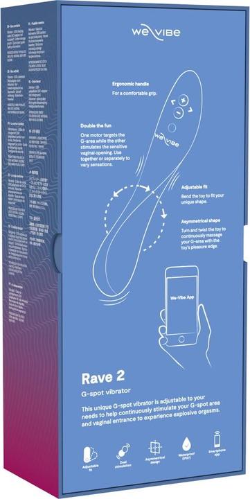 Actual product image We-Vibe Rave 2 by Muted Blue