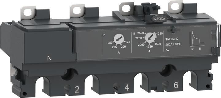Actual product image Schneider Electric Current relay TM160D for ComPacT NSX 160/250 circuit-breaker, bimetal/elektromag