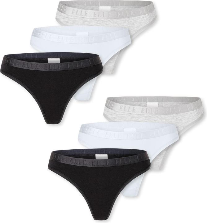 Elle Tanga Thong - SUPER SOFT (L, 6er Pack)