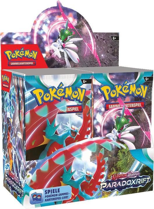 Actual product image Pokémon Paradox Rift (German, Booster Pack)