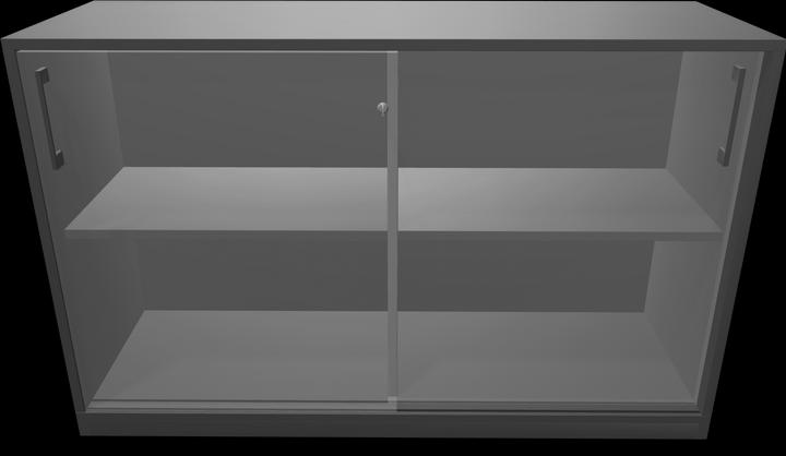Actual product image Narbutas Choice sliding door cabinet (120 x 40 x 76 cm)