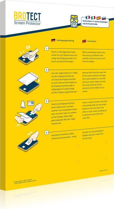 Actual product image BROTECT Screen Protector Clear (2 Piece, Emporia Smart 3 Mini)