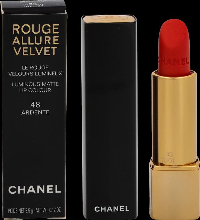 Produktbild Chanel Rouge Allure Velv Lumin Matte Lip No 48 (48 Ardente)