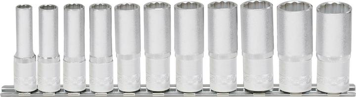 Immagine prodotto KS Tools set di chiavi a bussola 3/8" a 12 taglienti lunghe (17 mm, 15 mm, 13 mm, 9 mm, 16 mm, 8 mm, 10 mm, 14 mm, 18 mm, 11 mm, 12 mm, 19 mm)