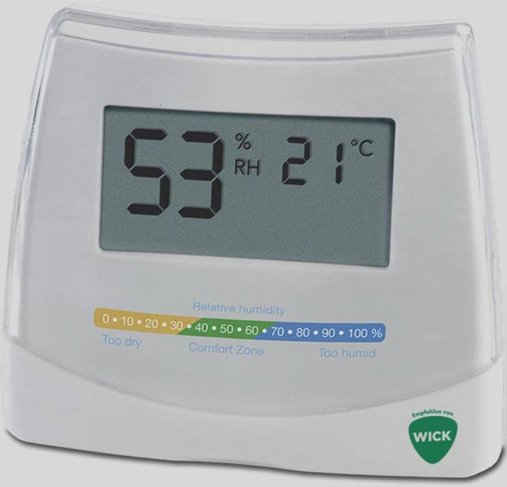 Actual product image Wick Hygrometer & Thermometer