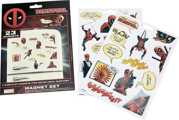 Image du produit Pyramid Set d'aimants Deadpool (bande dessinée)