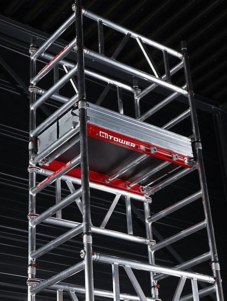Immagine prodotto Altrex Torre mobile da ponteggio a montaggio rapido MiTOWER (Scaletta multiuso, 120 cm)